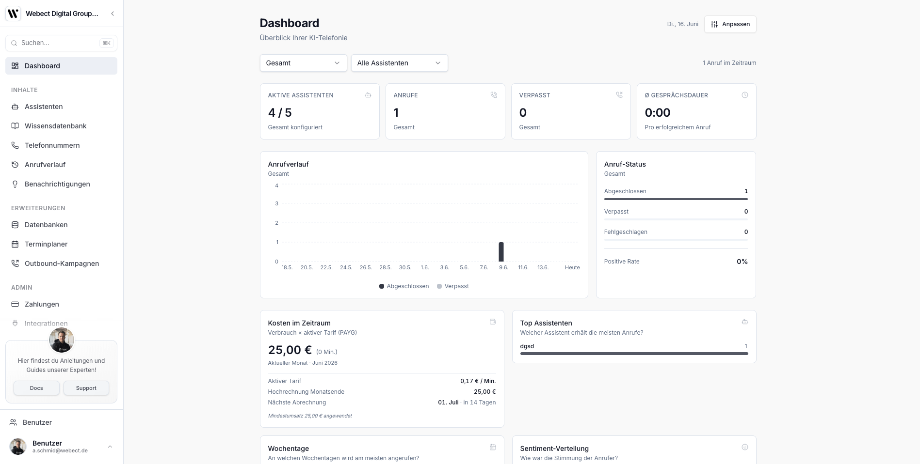 fonagent – KI-Telefonagent