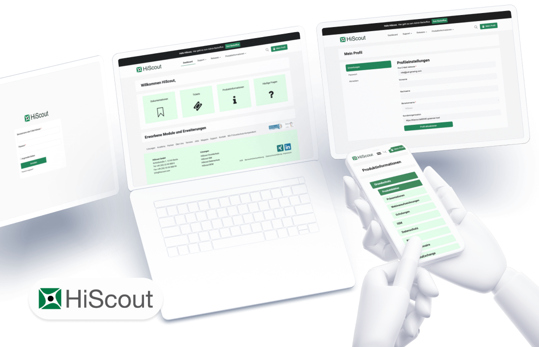 HiScout Member Portal