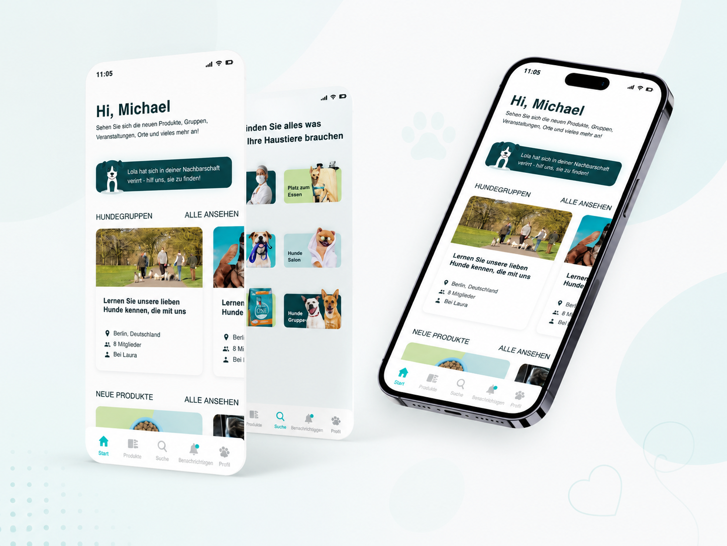 Intuitive App-Experience – UX für Tierärzte & Tierhalter vereint